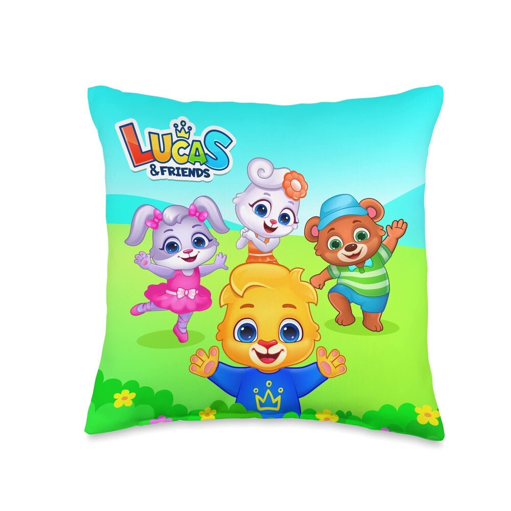 6705 Kids Popular Characters Throw Pillow